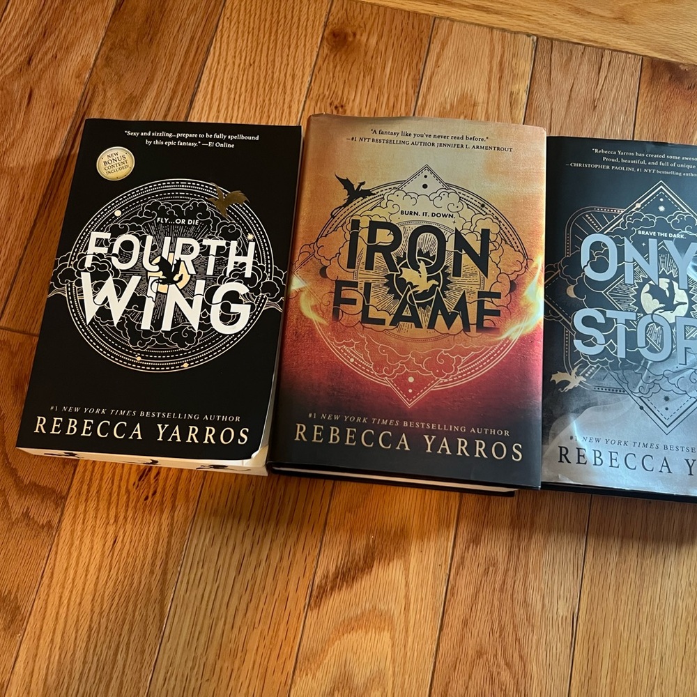 Fourth Wing Book Series- Rebecca Yarros
